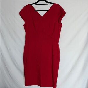 Classiques Entier Red Midi Dress